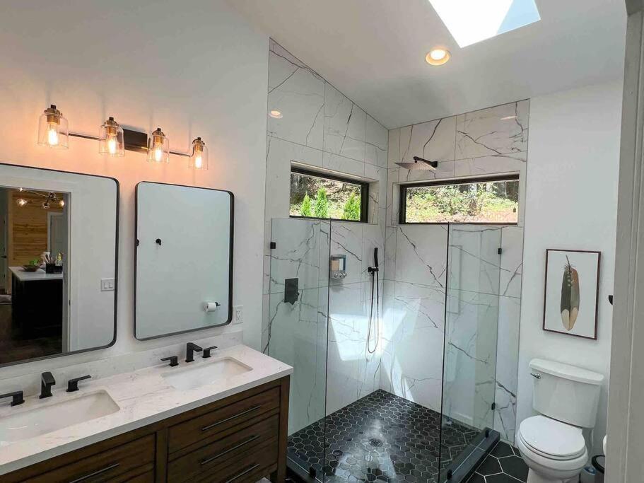 Sautee Nacoochee Modern Mountain Getaway With Hot Tub, Fire Pit 빌라 외부 사진