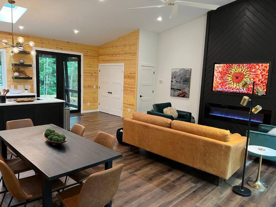 Sautee Nacoochee Modern Mountain Getaway With Hot Tub, Fire Pit 빌라 외부 사진