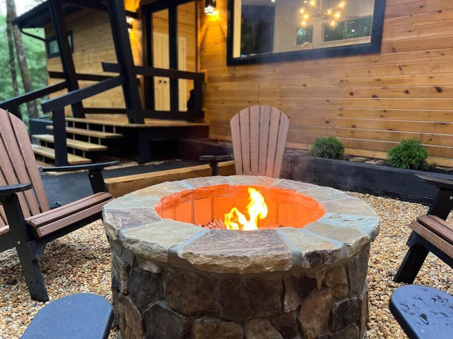 Sautee Nacoochee Modern Mountain Getaway With Hot Tub, Fire Pit 빌라 외부 사진
