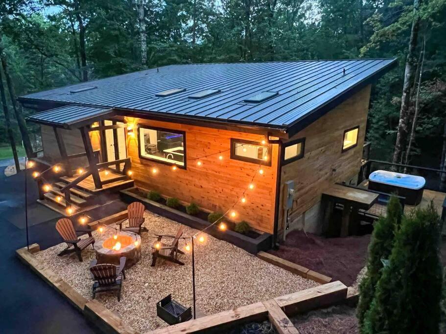 Sautee Nacoochee Modern Mountain Getaway With Hot Tub, Fire Pit 빌라 외부 사진